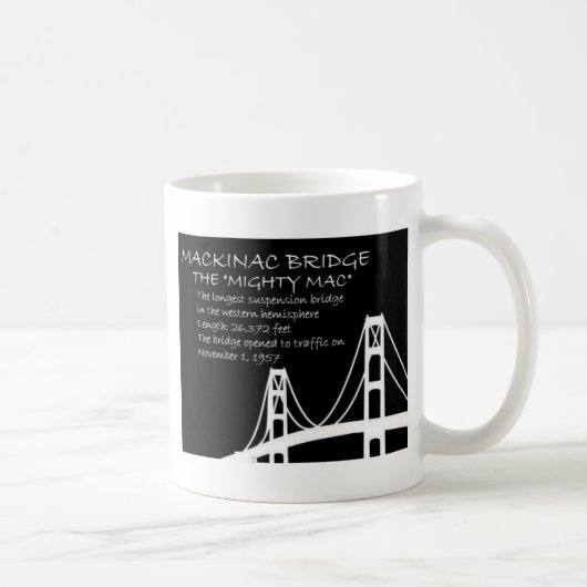 Mug Faits sur le pont Mackinac (Droite)