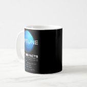 Mug Faits sur Neptune - Astronomie spatiale des planèt (Devant gauche)