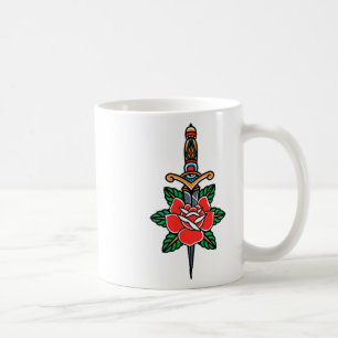 Mug Fake Friends American traditionnel Tattoo Old Scho