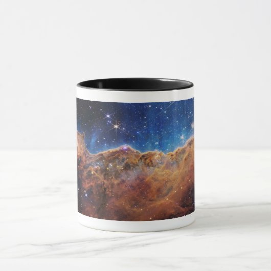 Mug Falaises cosmiques Carina Nebula Space Webb Telesc (Centre)