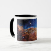 Mug Falaises cosmiques Carina Nebula Space Webb Telesc (Devant gauche)
