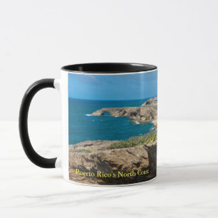 Mug Falaises côtières et plages à Cueva del Indio