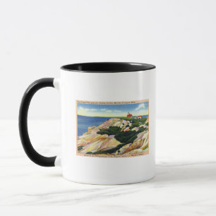 Mug Falaises principales gaies et vue de station de