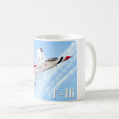 MUG FALCON DE COMBAT F-16C (Devant droit)