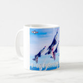 MUG FALCON DE COMBAT F-16C (Devant gauche)