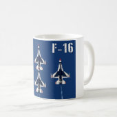 MUG FALCON DE COMBAT F-16C (Devant droit)