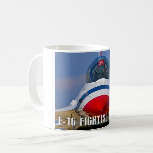 MUG FALCON DE COMBAT F-16C (Devant gauche)