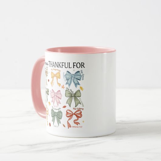 Mug Fall Christian Thanksgiving (Devant gauche)