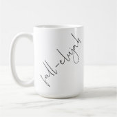 Mug Fall-elujah (Alléluia c'est l'automne) (Gauche)