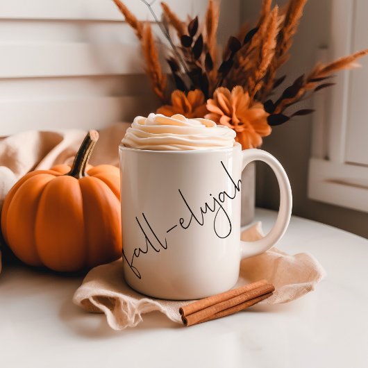 Mug Fall-elujah (Hallelujah It's Fall)