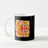 Mug Fall For Jesus He Never Leaves Christian Faith Cro (Gauche)