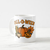 Mug FALL-O-WEEN Mug - Fun Autumn & Halloween Vibes (Devant gauche)