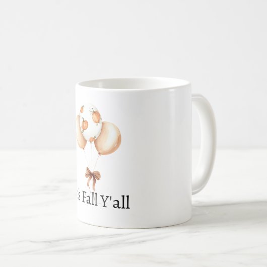 Mug Fall Pumpkins Balloons (Devant droit)