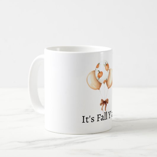 Mug Fall Pumpkins Balloons (Devant gauche)