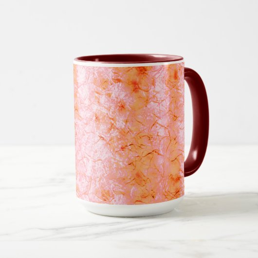 Mug Falsa pele de salmão, com partes clareadas (Devant droit)