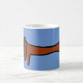 Mug Fameux Dachshund Abstrait (Centre)