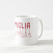 Mug Famiglia Italienne - Correspondance de Noël de fam (Devant droit)