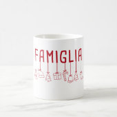 Mug Famiglia Italienne - Correspondance de Noël de fam (Centre)