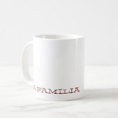 Mug Familia, LA FAMILIA (Devant gauche)