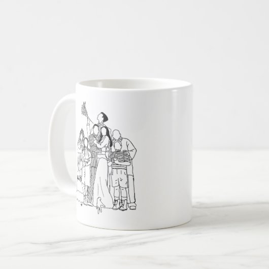 Mug Famille Addams (Devant gauche)