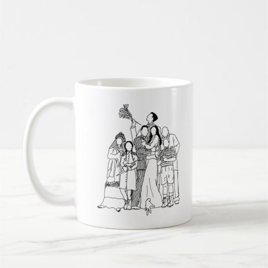 Mug Famille Addams (Gauche)
