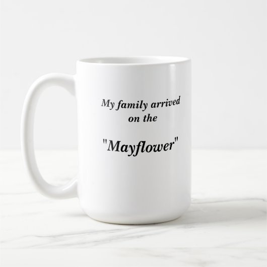 Mug - Famille Arrivée sur le ... (Gauche)