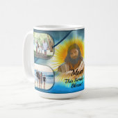 Mug Famille bénie avec maman 0916 (Devant gauche)