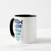 Mug Famille Blue Whale (Devant gauche)