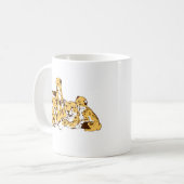 Mug Famille Cheetah (Devant gauche)