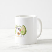Mug Famille Cute Avocado (Devant droit)