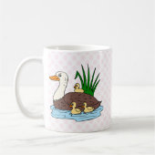 Mug Famille de canard (Gauche)