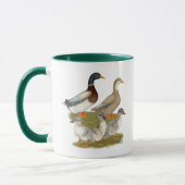 Mug Famille de canards de Saxe (Gauche)
