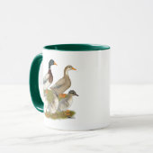Mug Famille de canards de Saxe (Devant gauche)