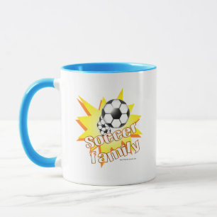 Mug Famille de football