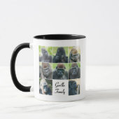 Mug Famille de Gorilles (Gauche)
