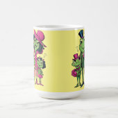 Mug famille de grenouilles folleMug (Centre)