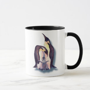 Mug FAMILLE de PINGOUIN par SHARON SHARPE