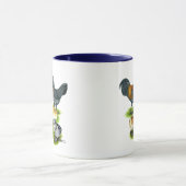 Mug Famille de poulet d'Ameraucana (Centre)
