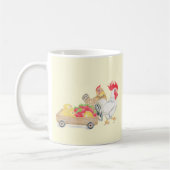 Mug Famille de Poulet Mignon (Gauche)