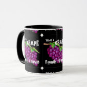 Mug Famille de raisins (Devant gauche)