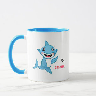 Mug Famille de Requins Heureux Moi Requin