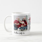 Mug Famille de scripts simples personnalisés Cadeau ph (Gauche)