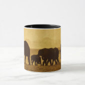 Mug Famille d'éléphant (Centre)