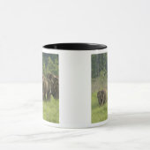 Mug Famille d'éléphants indiens (Centre)