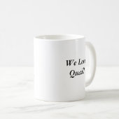 Mug Famille des Cailles Coturnix (Devant droit)