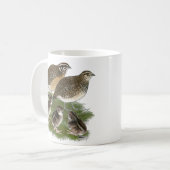 Mug Famille des Cailles Coturnix (Devant gauche)