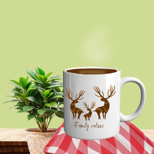 Mug Famille des Deers