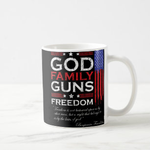 MUG FAMILLE DIEU ARMES ET LIBERTÉ CHRISTIAN MAGA TRUMP