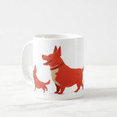Mug Famille Doggie 4 (Devant gauche)