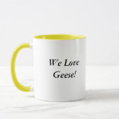 Mug Famille d'oie buff (Gauche)